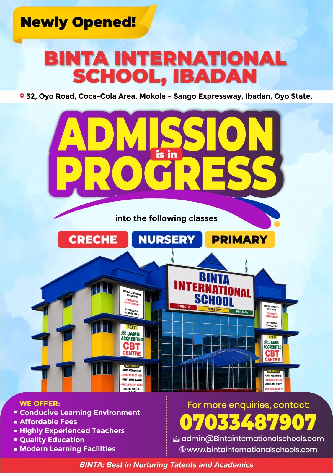 Binta International Schools Campus